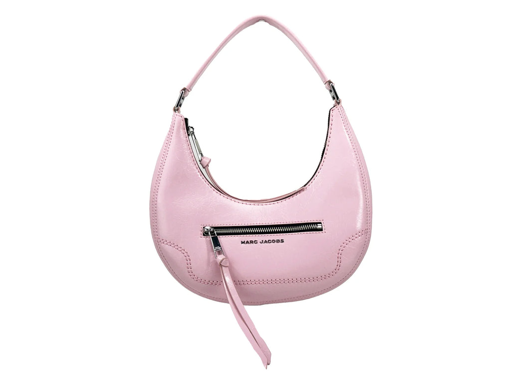 Bolsa Marc Jacobs Crinckle Cruiser Crescent Rosa Bubblegum